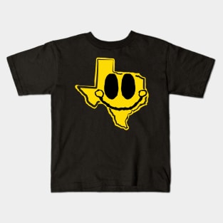 Texas Happy Face Kids T-Shirt